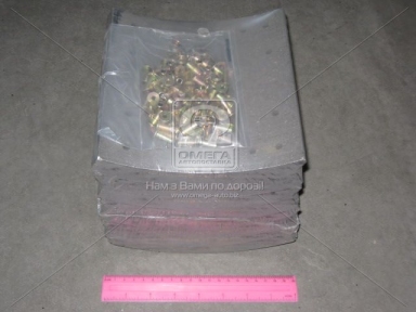 Накладка торм. (компл. на ось) 419х203 1-й рем. ROR, FRUEHAUF (пр-во Lumag)