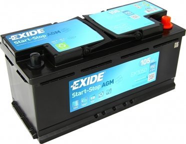 Акумулятор Exide AGM 105Ah R+ 950A
