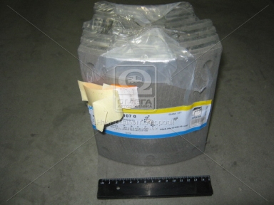 Накладка торм. (компл. на ось) станд. FRUEHAUF,ROR D311ММ,158/126x191 (пр-во Jurid)