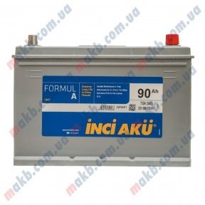 Акумулятор INCI-AKU Formul A 90Ah JR+ 750A Акумулятор INCI-AKU Formul A 90Ah JR+ 750A
