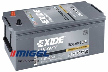 Акумулятор Exide Expert 225Ah L+ 1150A