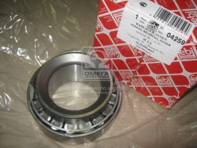 Підшипник ступиці MAN F2000,F90,M2000, DAF BUS (вир-во FEBI)