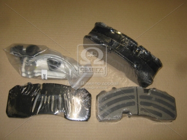 Колодка гальмівний. диск. E-BRAKE (компл. на вісь) BPW SKH (вир-во Winnard)