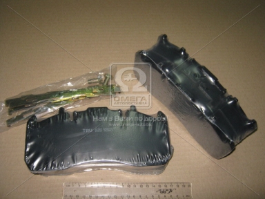 Колодка торм. диск. (компл. на ось) BPW, VOLVO, RENAULT (пр-во TRU)