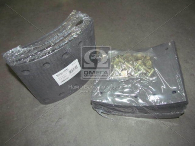 Накладка гальмівний. (компл. на вісь) 420х180 1-ї рем. BPW, KASSBOHRER, SAF (RIDER)