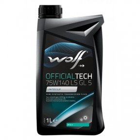 Трансмісійне масло WOLF OFFICIALTECH 75W140 LS GL 5 (1 л)