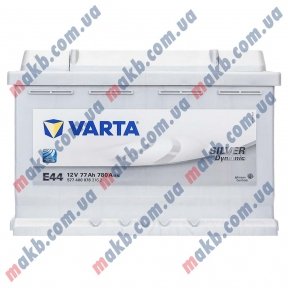 Акумулятор Varta 77Ah R+ 780A Silver Dynamic