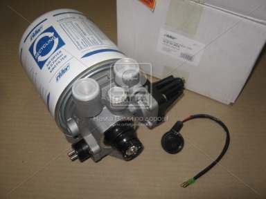 Кран Вологовідділювача 4-виходу MB, MAN, IVECO, DAF (з фільтром) 24В (RIDER)