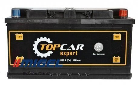 Аккумулятор TOP CAR Expert 95Ah R+ 680A