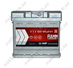 Аккумулятор Fiamm Titanium Pro 54Ah R+ 520A