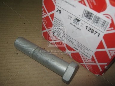 Болт М22*1,5*40*108,5 SW32 колеса MAN, MB (вир-во Febi)