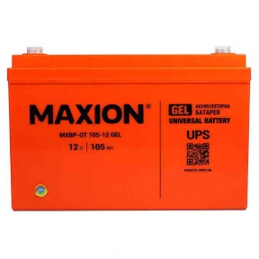 Акумулятор MAXION MXBP-OT 105-12 GEL Акумулятор MAXION MXBP-OT 105-12 GEL