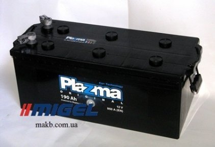 Акумулятор Plazma Original 190Ah L+ 950A