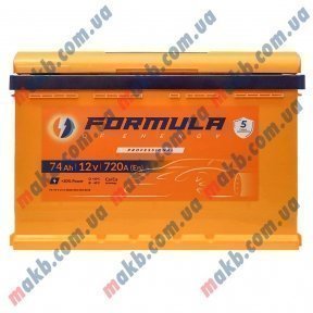 Акумулятор FORMULA 74Ah R+ 720A