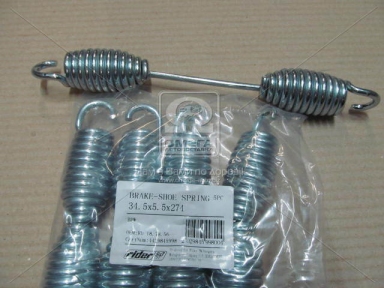 Пружина колодки гальмівний. 34,5х5,5х274 BPW (RIDER)