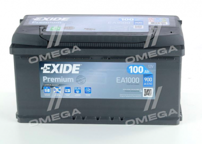 Акумулятор Exide Premium 100Ah R+ 900A Акумулятор Exide Premium 100Ah R+ 900A