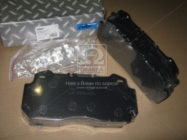 Колодка торм. диск. (компл. на ось) RVI MAGNUM,PREMIUM, VOLVO B10/12, ROR (RIDER-STANDARD)