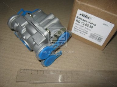 Кран розгальмовування MAN/DAF/SCANIA (RIDER)