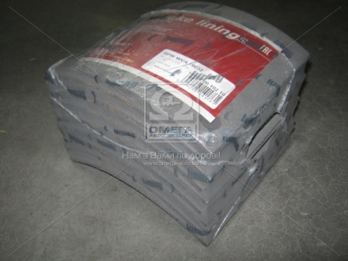 Накладка торм. (компл. на ось) 420х180 станд. BPW, KASSBOHRER, SAF (пр-во Lumag)