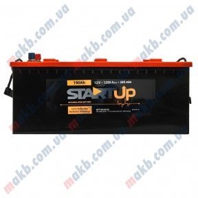 Акумулятор STARTUP 190 Ач L+ 1250А