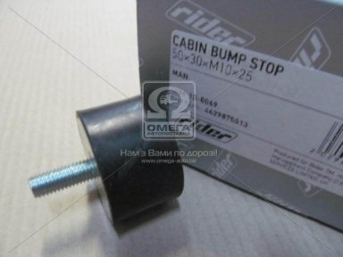 Подушка 30х30хМ10*22 глушника MAN (RIDER)