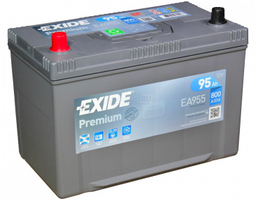 Акумулятор Exide Premium 95AH JL+ 800A