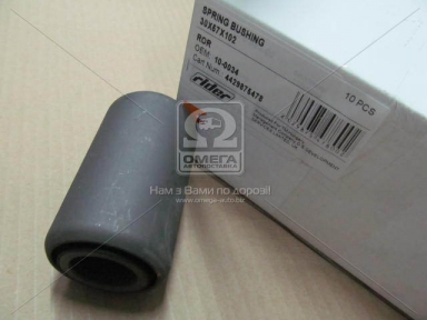 Сайлентблок 30х57х102 ресори мет-рез.-мет. (RIDER)