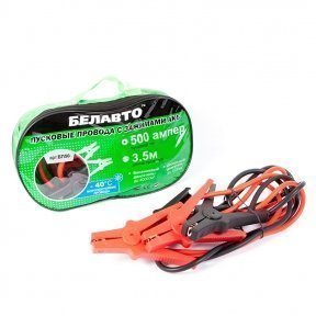 Пусковые провода БЕЛАВТО 500A, длина 3,5м