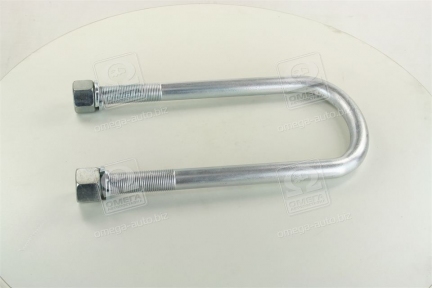 Стремянка ресори 128x24x300 BPW (оцинк., з гайкою і гROVERом, різьблення М24х2,0) (RIDER, стандарт)