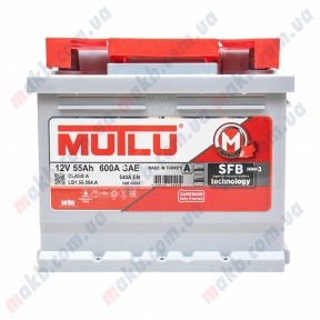 Аккумулятор Mutlu SFB Technology (Ser3) 55Ah R+ 540A