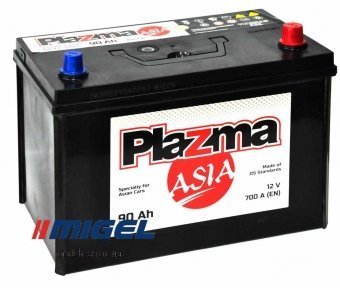 Аккумулятор Plazma ASIA 90AH JR+ 700A