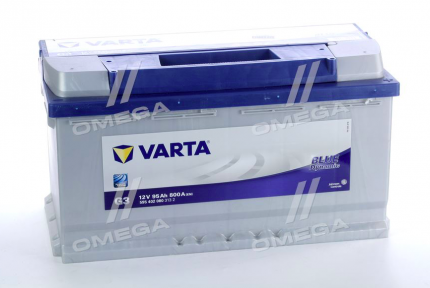 Акумулятор Varta 95Ah R+ 800A Blue Dynamic
