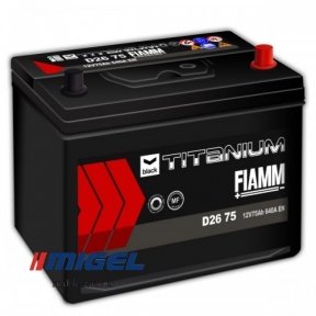 Акумулятор Fiamm Diamond 75Ah JR+ 640A