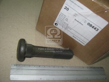 Шпилька М22*1,5*46*116 колеса DAF 65,75,85CF,95XF (пр-во Febi)