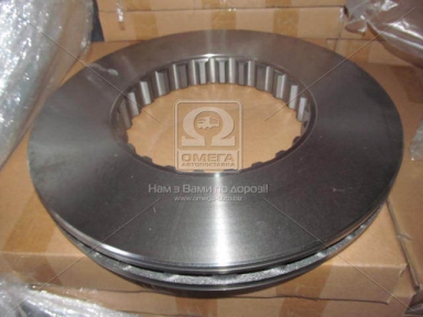 Диск тормозной RENAULT DXI, VOLVO (без монтажн к-та) (RIDER)