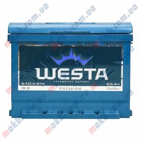 Акумулятор WESTA 65AH R+ 640A