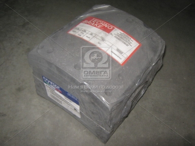 Накладка гальмівний. (компл. на вісь) 419х203 станд. ROR, FRUEHAUF (вир-во Techno Brake)