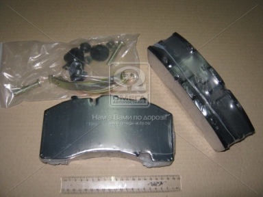 Колодка гальмівний. диск. (компл. на вісь) BPW RS-SB 4309T (вир-во TRU)