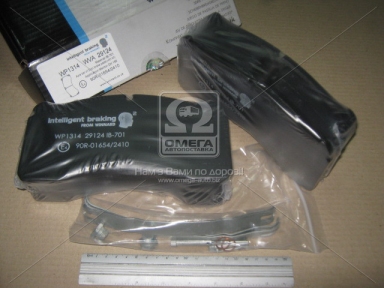 Колодка гальмівний. диск. (компл. на вісь) ROR DX195 (вир-во Winnard)