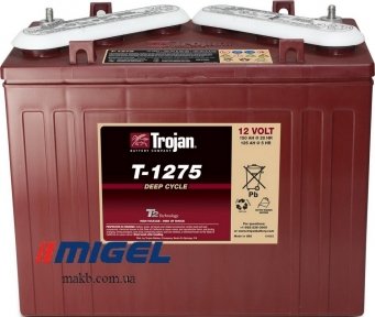 Акумулятор тяговий TROJAN T1275