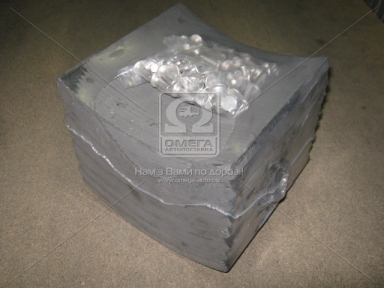 Накладка торм. (компл. на ось) PREMIUM 420х200 3-й рем. BPW, DAF SB, SAF (RIDER)