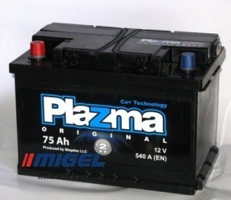 Акумулятор Plazma Original 75Ah L+ 540A