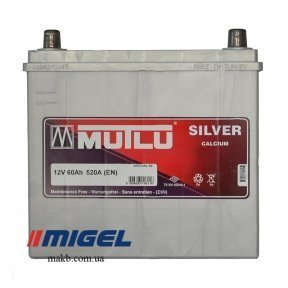 Акумулятор Mutlu Silver Calcium 60Ah JL+ 520A