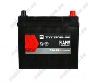 Аккумулятор Fiamm Black Titanium 45Ah JR+ 360A