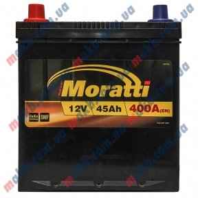Акумулятор Moratti 45Ah JL+ 400A Акумулятор Moratti 45Ah JL+ 400A