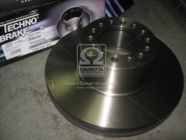 Диск гальмівний MB ATEGO, NEOPLAN (вир-во Techno Brake)