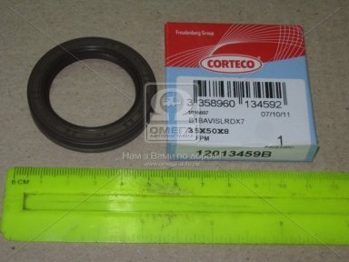 Сальник двигуна FRONT RENAULT 35X50X8 FPM B1BAVISLRDX7 (вир-во Corteco)