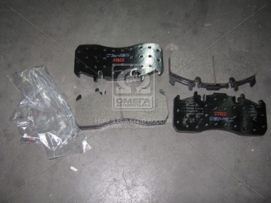 Колодка гальмівний. диск. (компл. на вісь) RENAULT, VOLVO (вир-во TRW)