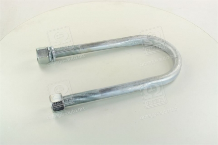 Стремянка рессоры 128x24x283 FRUEHAUF (М24х2,0; с гайкой и гровером; гальванопокрытие) пр-во Украина