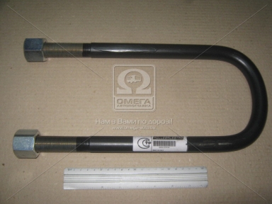 Стремянка с гайками 128x24x345 BPW (пр-во Mollebalestra)